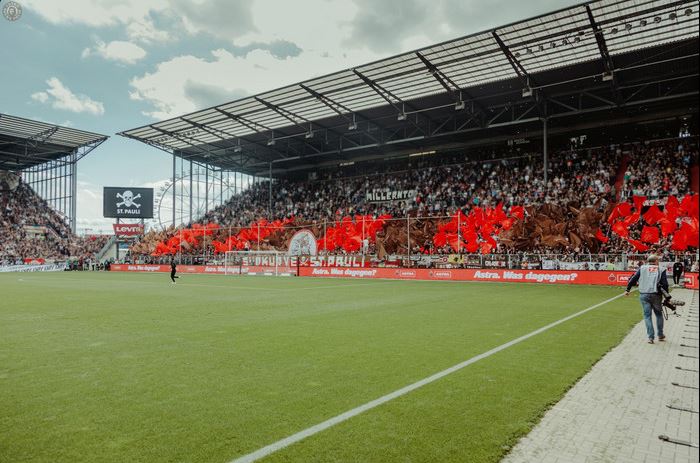 St. Pauli Choreo gegen Düsseldorf - FC St. Pauli e.V. | Choreo