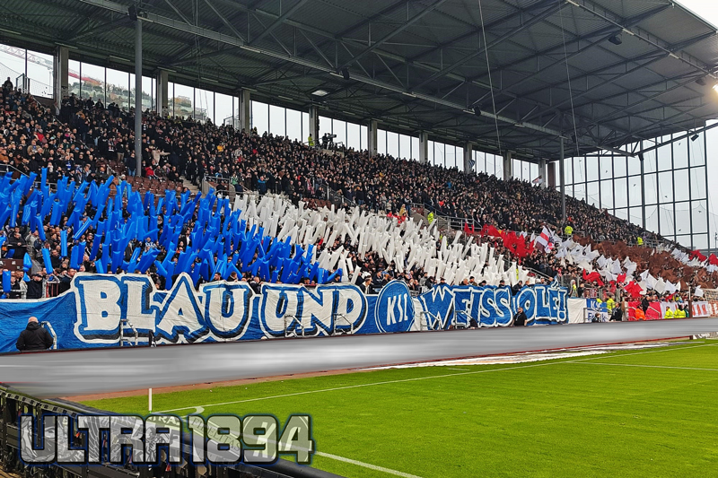 Karlsruhe Choreo in St. Pauli - Karlsruher SC | Choreo