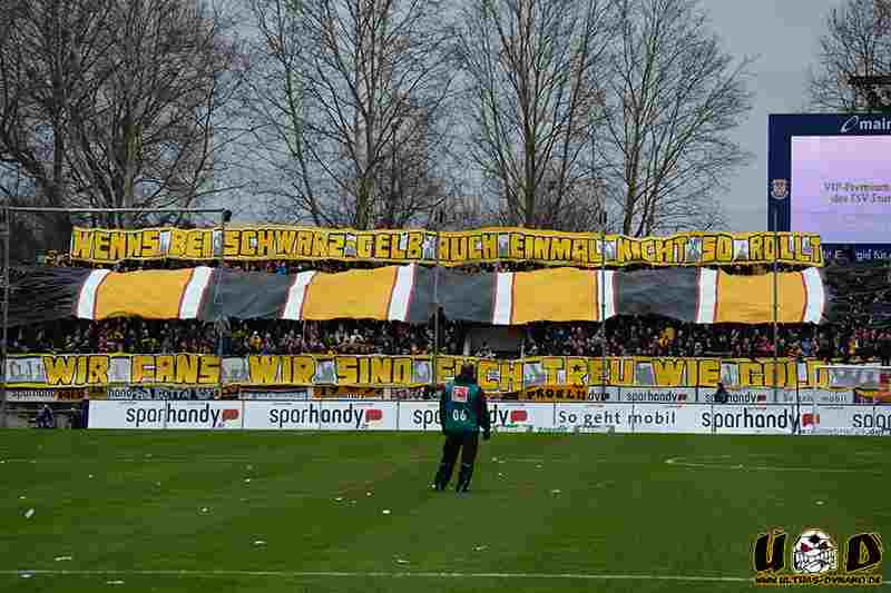 Dynamo Choreo beim FSV Frankfurt - SG Dynamo Dresden e.V. | Choreo