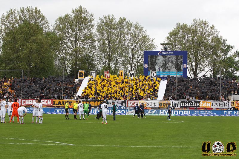 Dynamo Choreo beim FSV Frankfurt - SG Dynamo Dresden e.V. | Choreo