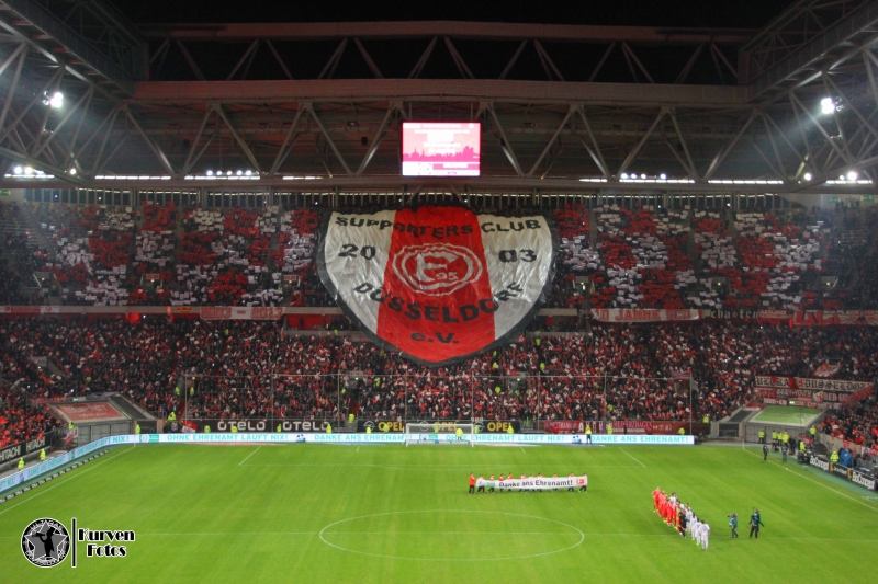 Fortuna Choreo gegen Karlsruhe - Fortuna Düsseldorf 1895 e.V. | Choreo