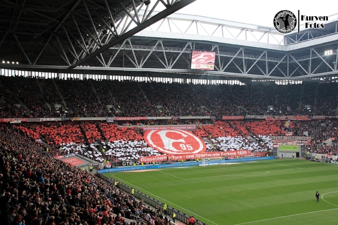 Fortuna Choreo gegen St. Pauli - Fortuna Düsseldorf 1895 e.V. | Choreo