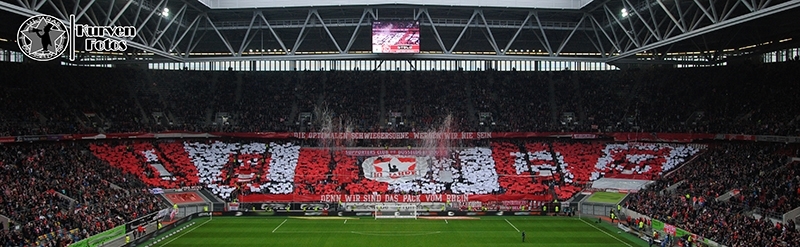 Fortuna Choreo gegen St. Pauli - Fortuna Düsseldorf 1895 e.V. | Choreo
