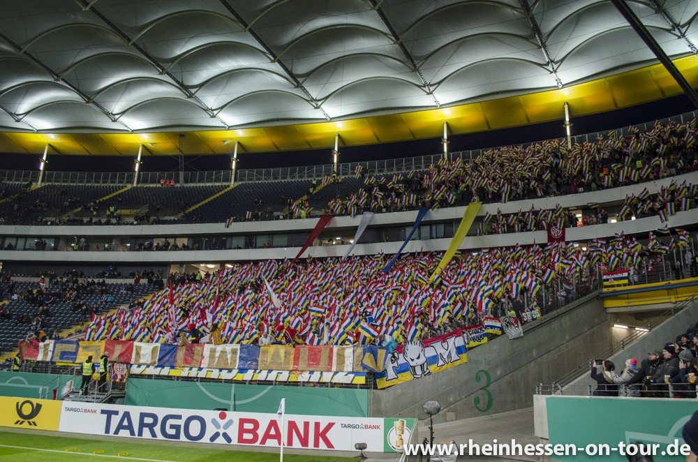 Mainz Choreo in Frankfurt - 1. FSV Mainz 05 e.V. | Choreo