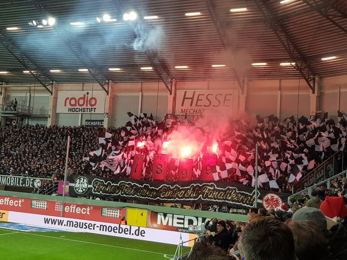 Frankfurt Choreo in Paderborn - Eintracht Frankfurt | Choreo