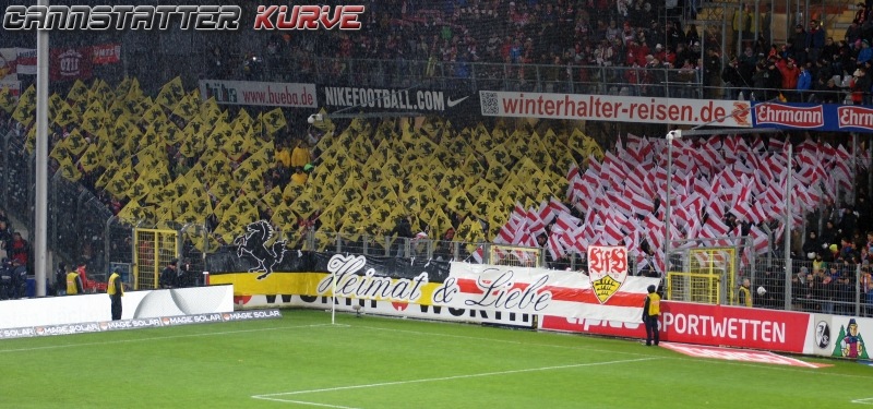 VfB Choreo in Freiburg - VfB Stuttgart | Choreo