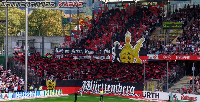 VfB Choreo in Freiburg - VfB Stuttgart | Choreo