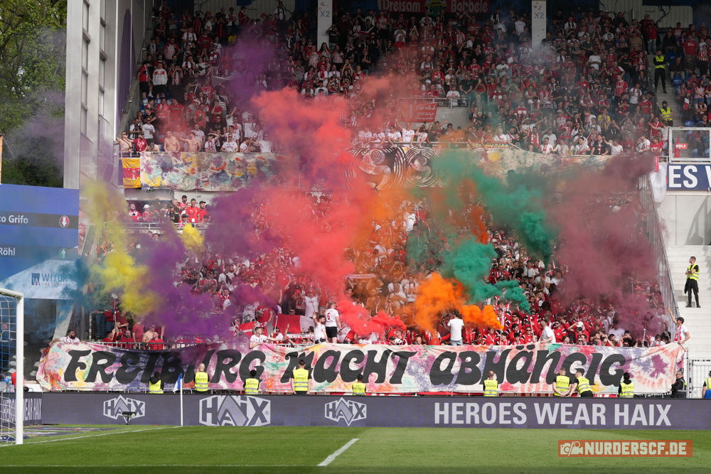 Freiburg zündet in Darmstadt - SC Freiburg e.V. | Pyroshow
