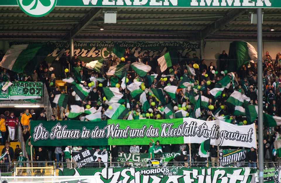SpVgg Fürth Choreo gegen Augsburg - SpVgg Fürth | Choreo