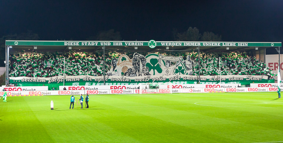 SpVgg Fürth Choreo gegen Dresden - SpVgg Fürth | Choreo - Bild 1