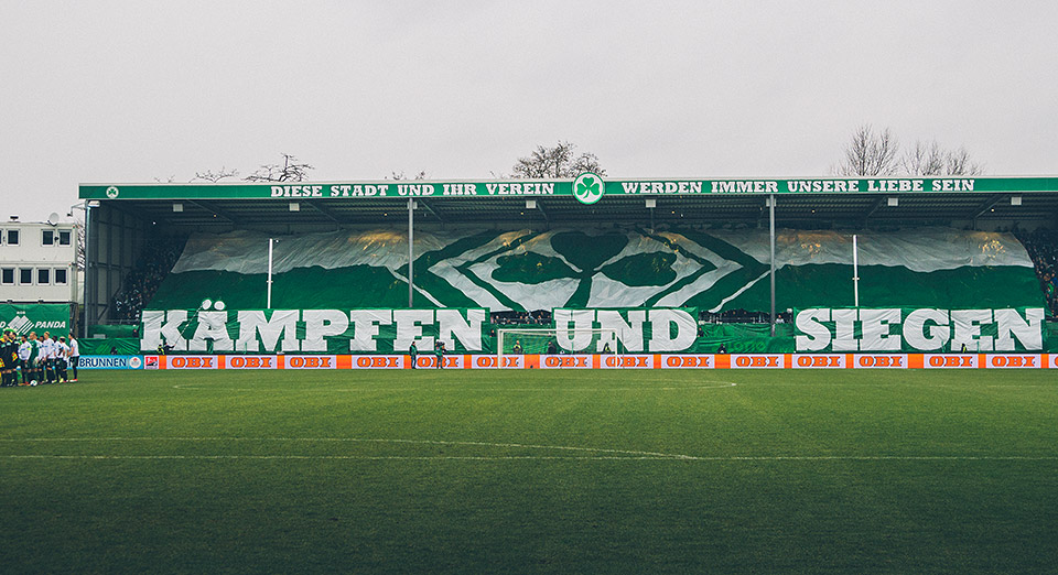 SpVgg Fürth Choreo gegen Dresden - SpVgg Fürth | Choreo