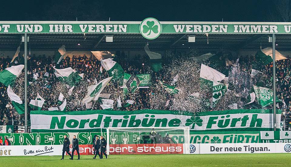 SpVgg Fürth Choreo gegen Mönchengladbach - SpVgg Fürth | Choreo