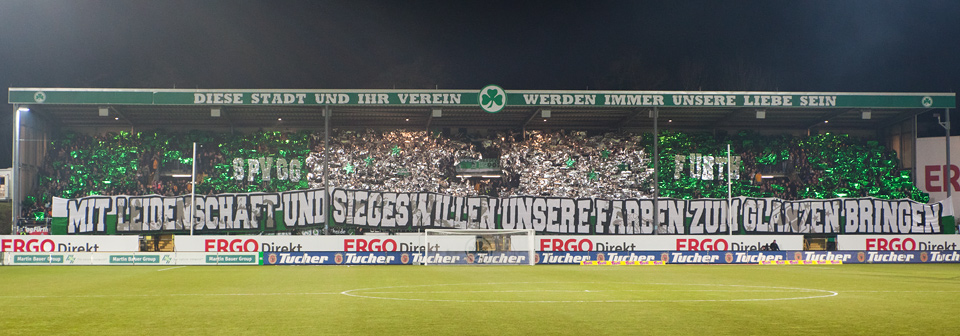 SpVgg Fürth Choreo gegen Hertha BSC - SpVgg Fürth | Choreo