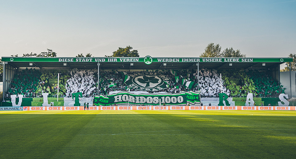 SpVgg Fürth Choreo gegen Ingolstadt - SpVgg Fürth | Choreo