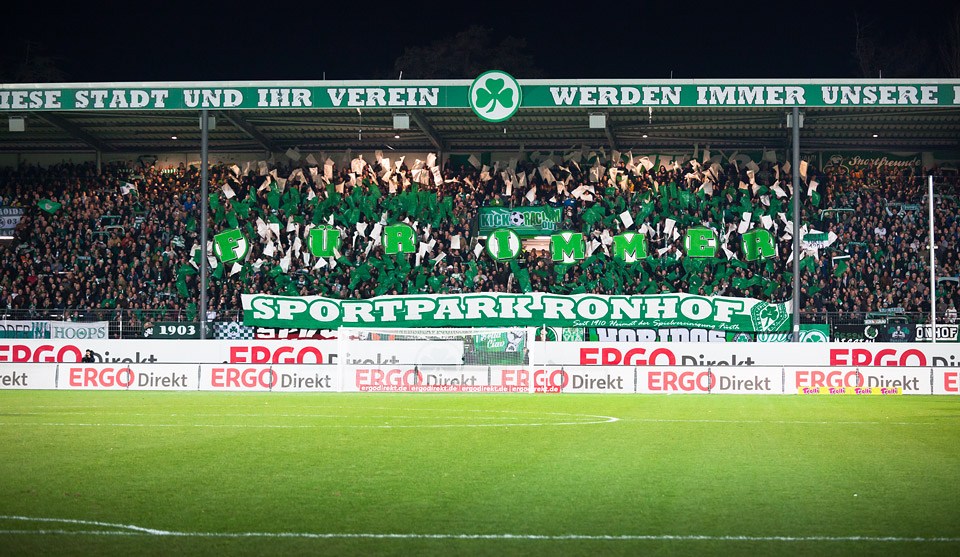 SpVgg Fürth Choreo gegen Karlsruhe - SpVgg Fürth | Choreo