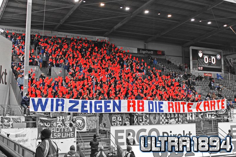 Karlsruhe Choreo in Fürth - Karlsruher SC | Choreo