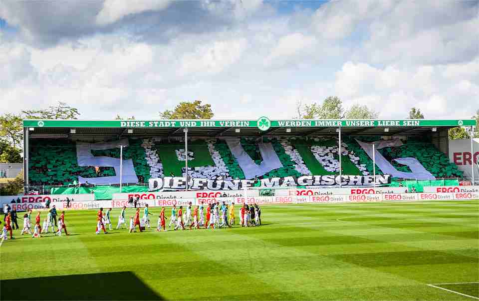 SpVgg Fürth Choreo gegen Sandhausen - SpVgg Fürth | Choreo