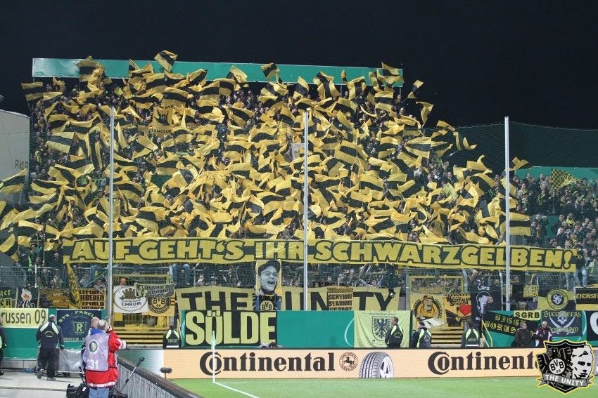Dortmund Choreo in Fürth - Borussia Dortmund | Choreo