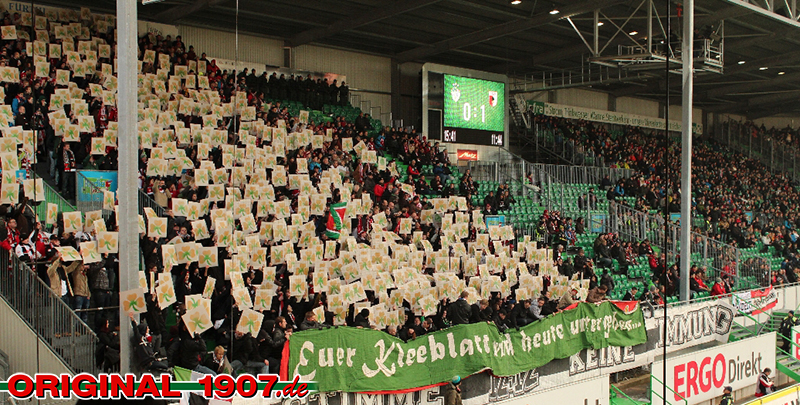 Augsburg Choreo in Fürth - FC Augsburg | Choreo - Bild 1