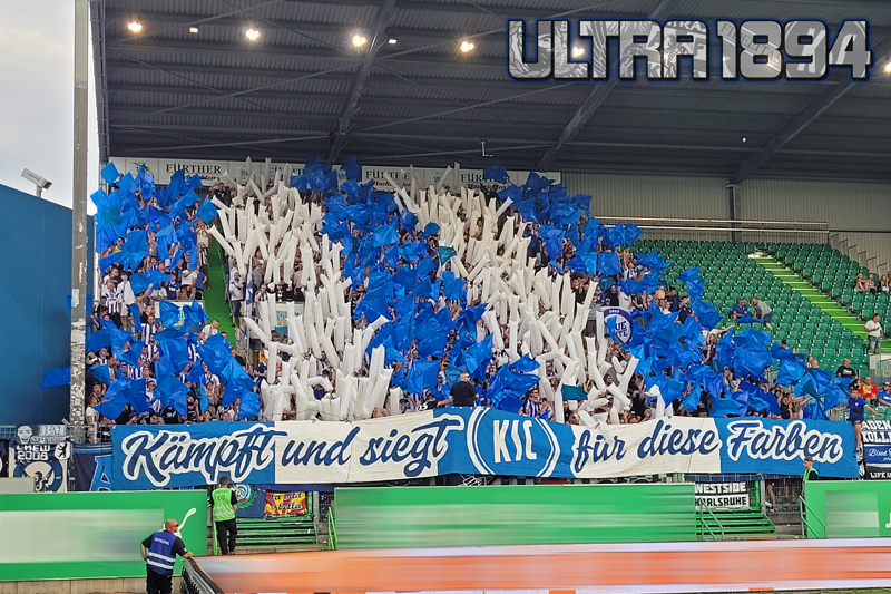 Karlsruhe Choreo in Fürth - Karlsruher SC | Choreo