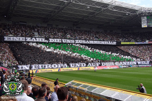 Gladbach Choreo gegen Bremen