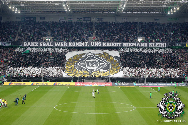 Gladbach Choreo gegen Hoffenheim