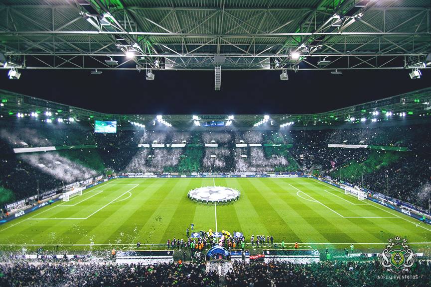 Gladbach Choreo gegen Juventus Turin - Borussia Mönchengladbach | Choreo