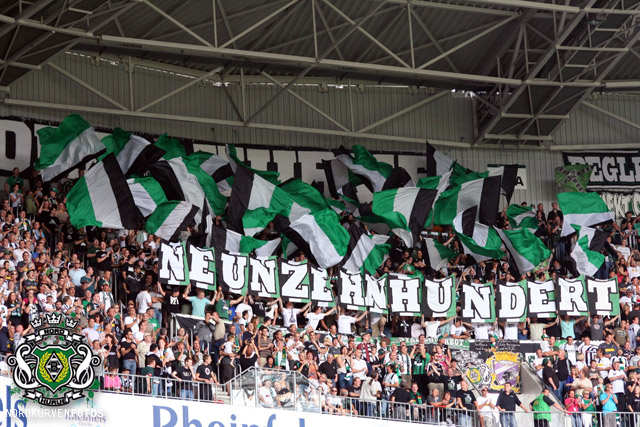 Gladbach Choreo gegen Kaiserslautern