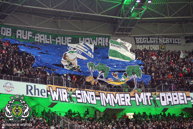 Gladbach Choreo gegen Schalke