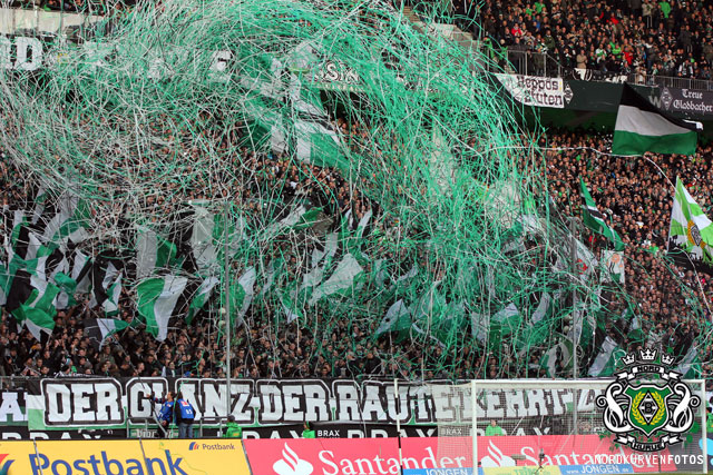 Gladbach Choreo gegen Wolfsburg