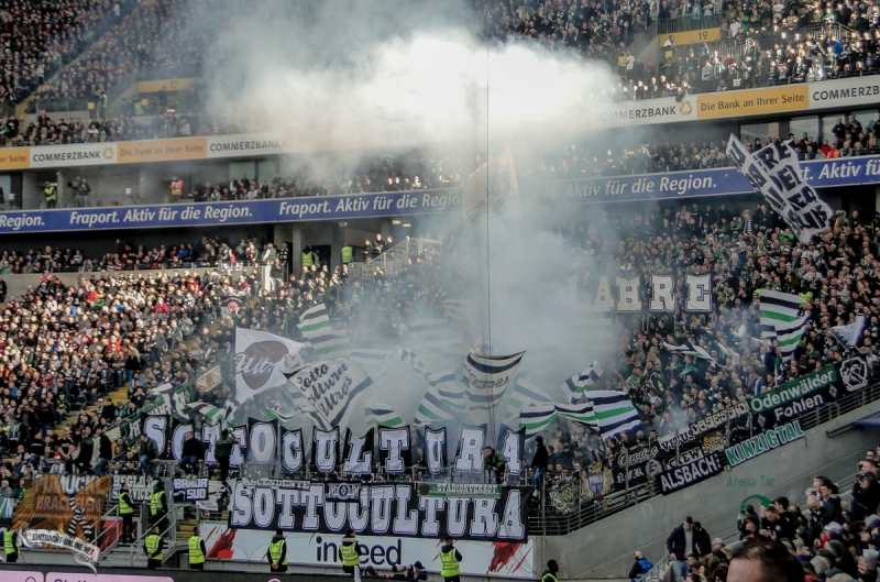 Pyro zu 10 Jahren Sottocultura - Borussia Mönchengladbach | Pyroshow