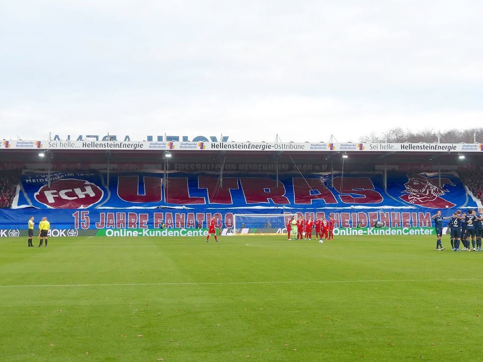 Heidenheim Choreo gegen Bochum - 1. FC Heidenheim 1846 e.V. | Choreo