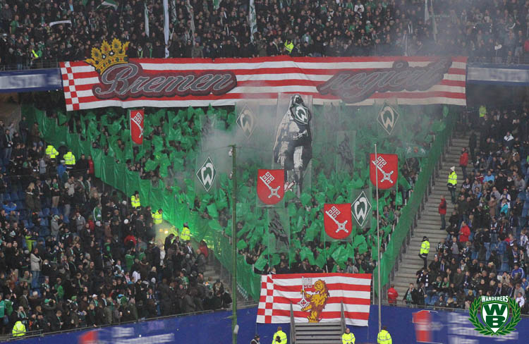 Bremen Choreo in Hamburg - Werder Bremen | Choreo