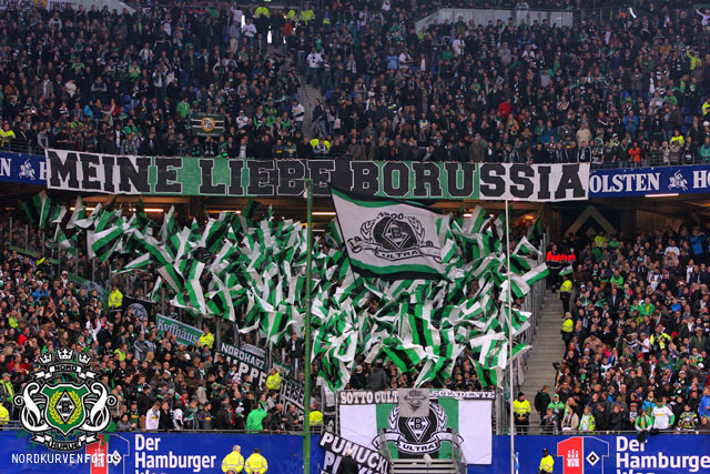 Gladbach Choreo in Hamburg