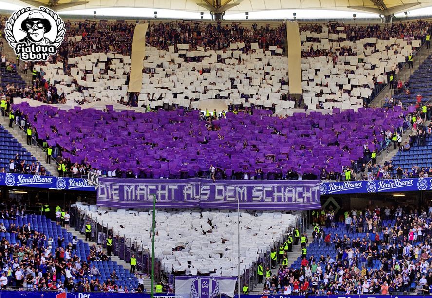Erzgebirge Aue Choreo in Hamburg - FC Erzgebirge Aue e.V. | Choreo