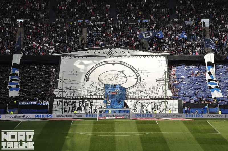 Hamburg Choreo gegen Augsburg - Hamburger SV | Choreo