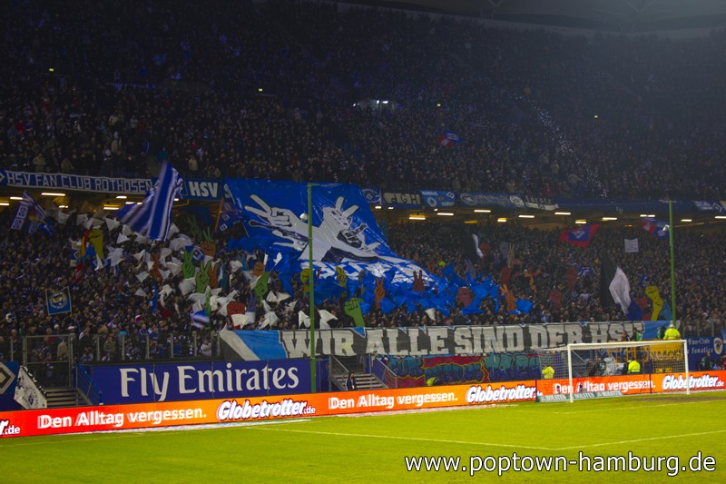 Hamburg Choreo gegen Frankfurt - Hamburger SV | Choreo