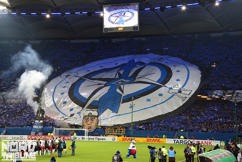 Hamburg Choreo gegen Köln - Hamburger SV | Choreo