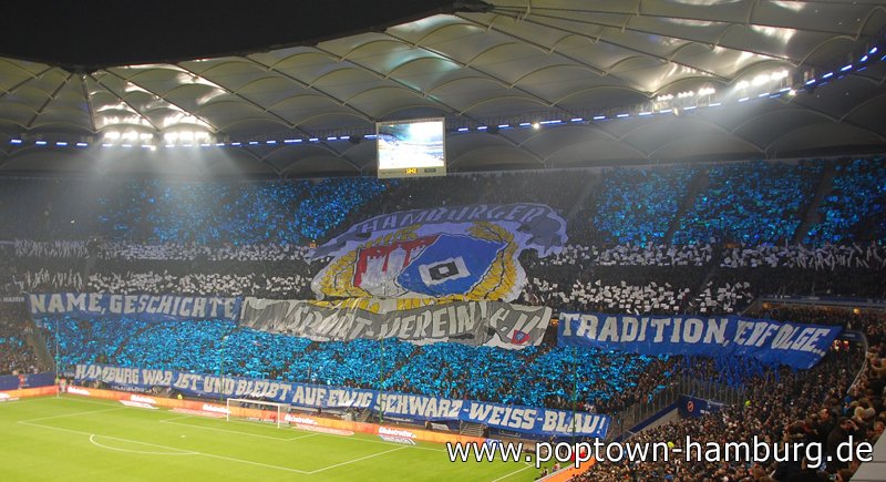 Hamburg Choreo gegen St. Pauli - Hamburger SV | Choreo