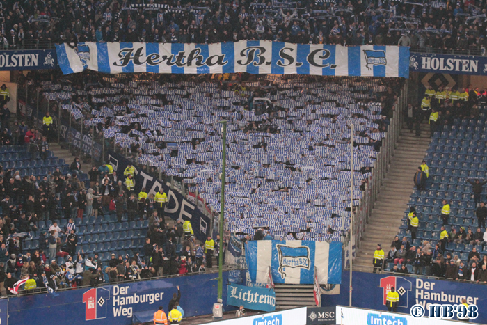 Hertha Choreo in Hamburg - Hertha BSC | Choreo