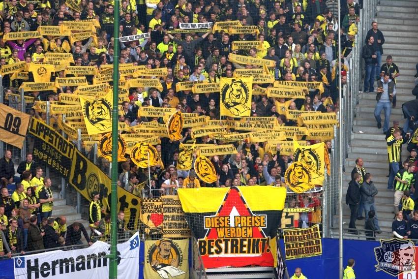 Dortmund Choreo in Hamburg - Borussia Dortmund | Choreo
