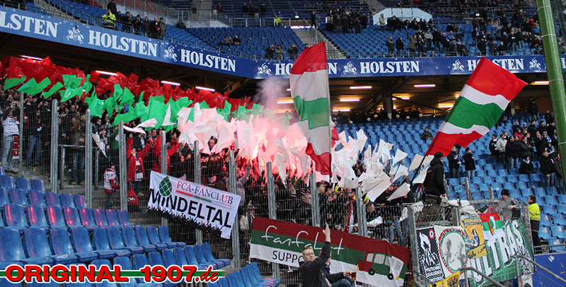 Augsburg Choreo in Hamburg - FC Augsburg | Choreo