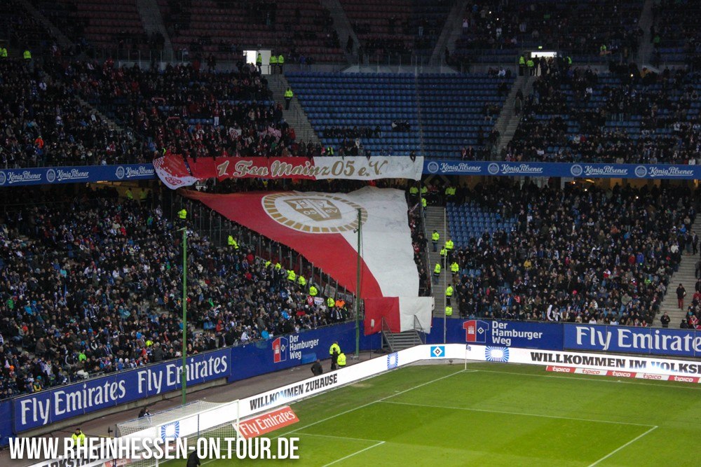 Mainz Choreo in Hamburg - 1. FSV Mainz 05 e.V. | Choreo