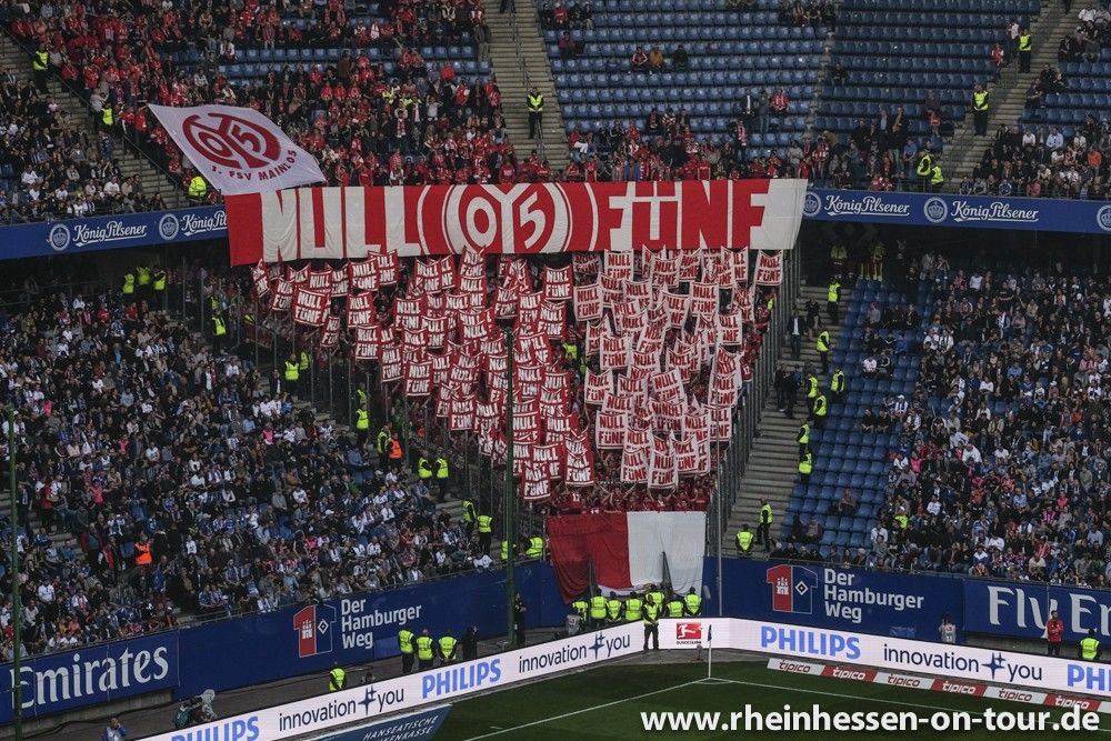 Mainz Choreo in Hamburg - 1. FSV Mainz 05 e.V. | Choreo