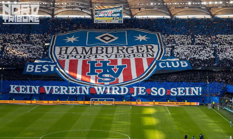 Hamburg Choreo gegen St. Pauli - Hamburger SV | Choreo