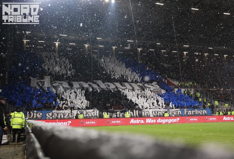 Hamburg Choreo auf St. Pauli - Hamburger SV | Choreo
