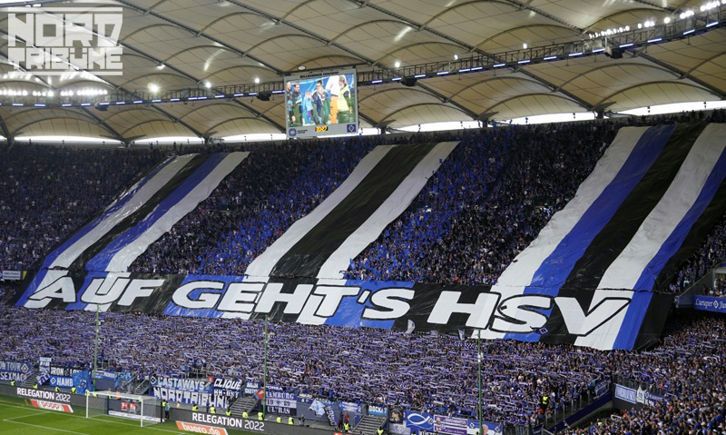 Hamburg Choreo gegen Hertha BSC - Hamburger SV | Choreo