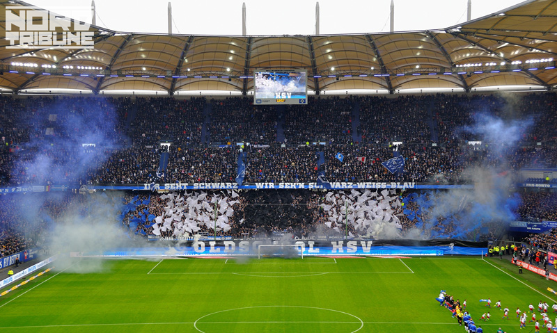 Hamburg Choreo gegen Karlsruhe - Hamburger SV | Choreo
