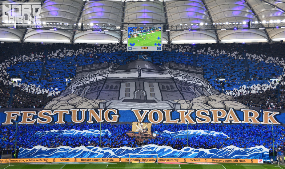 Hamburg Choreo gegen St. Pauli - Hamburger SV | Choreo
