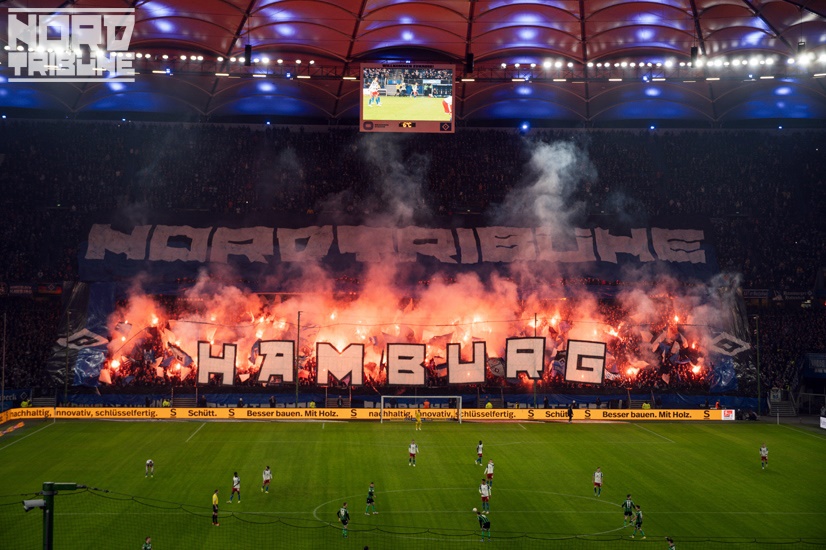 Hamburg Intro gegen Hannover - Hamburger SV | Choreo